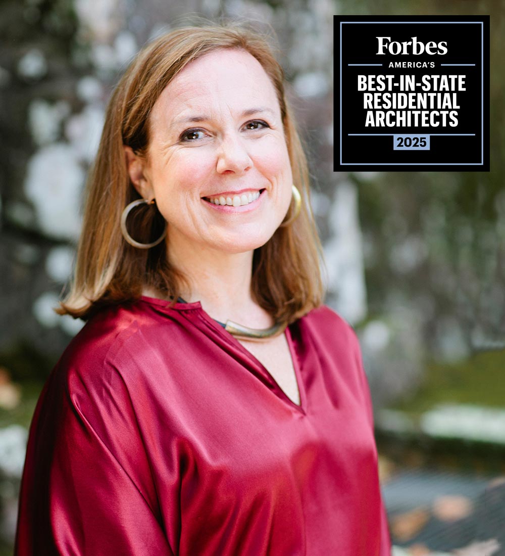 Taylor Davis of TPD recognized by Forbes as one of America's Best-In-State Residential Architects 2025. 